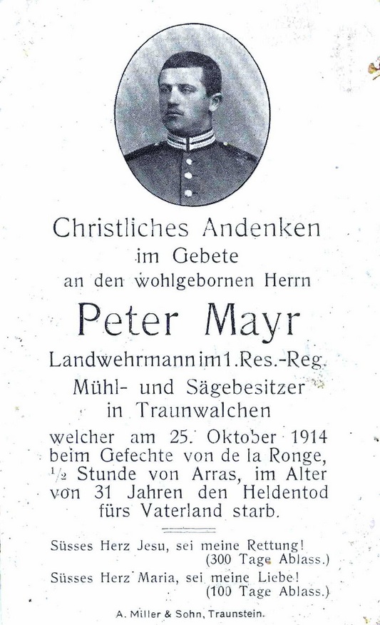 Noch kein Sterbebild vorhanden