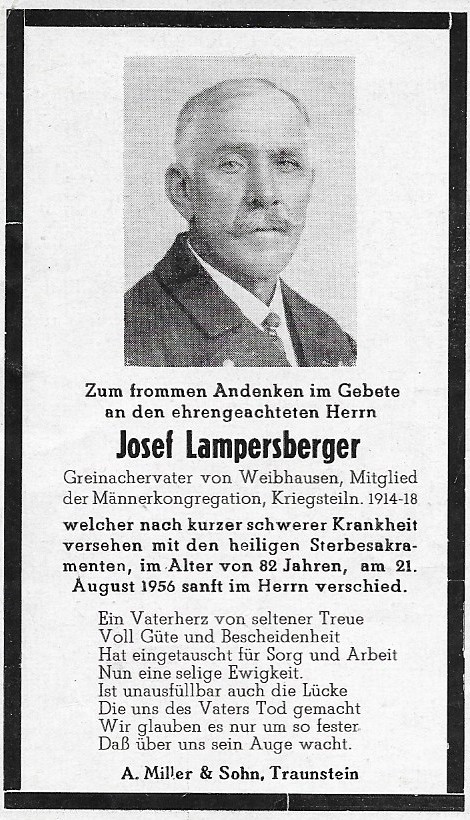 Noch kein Sterbebild vorhanden