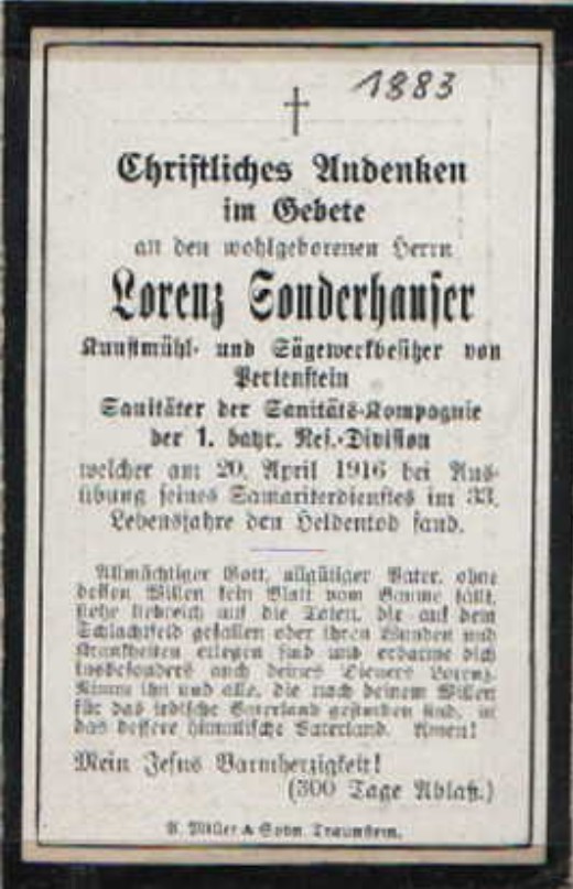 Noch kein Sterbebild vorhanden